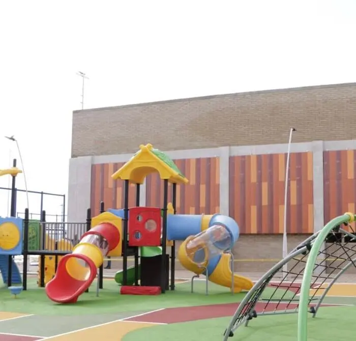 Juegos infantiles en parque de montería